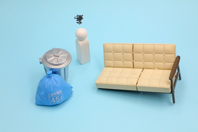 部屋の片付けで出たゴミの処分方法