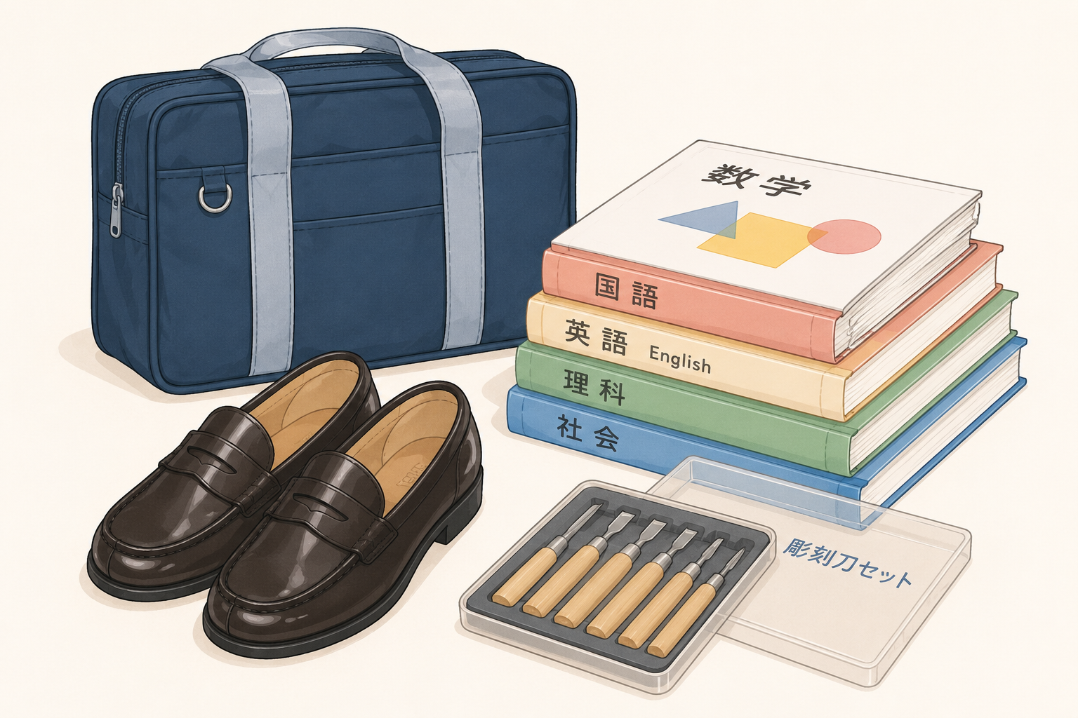 制服以外の学用品の処分はどうする?