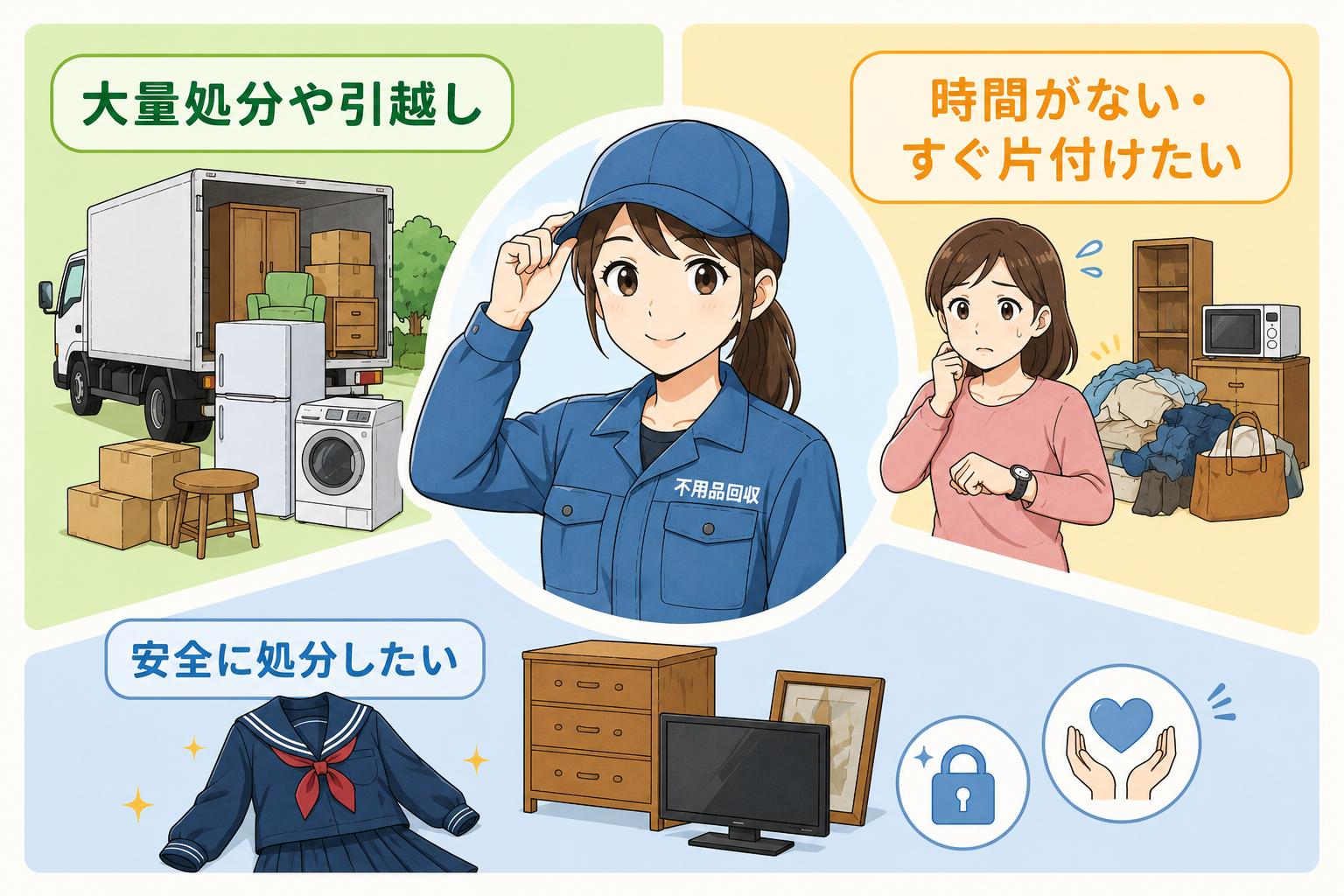 こんな人は不用品回収業者がおすすめ