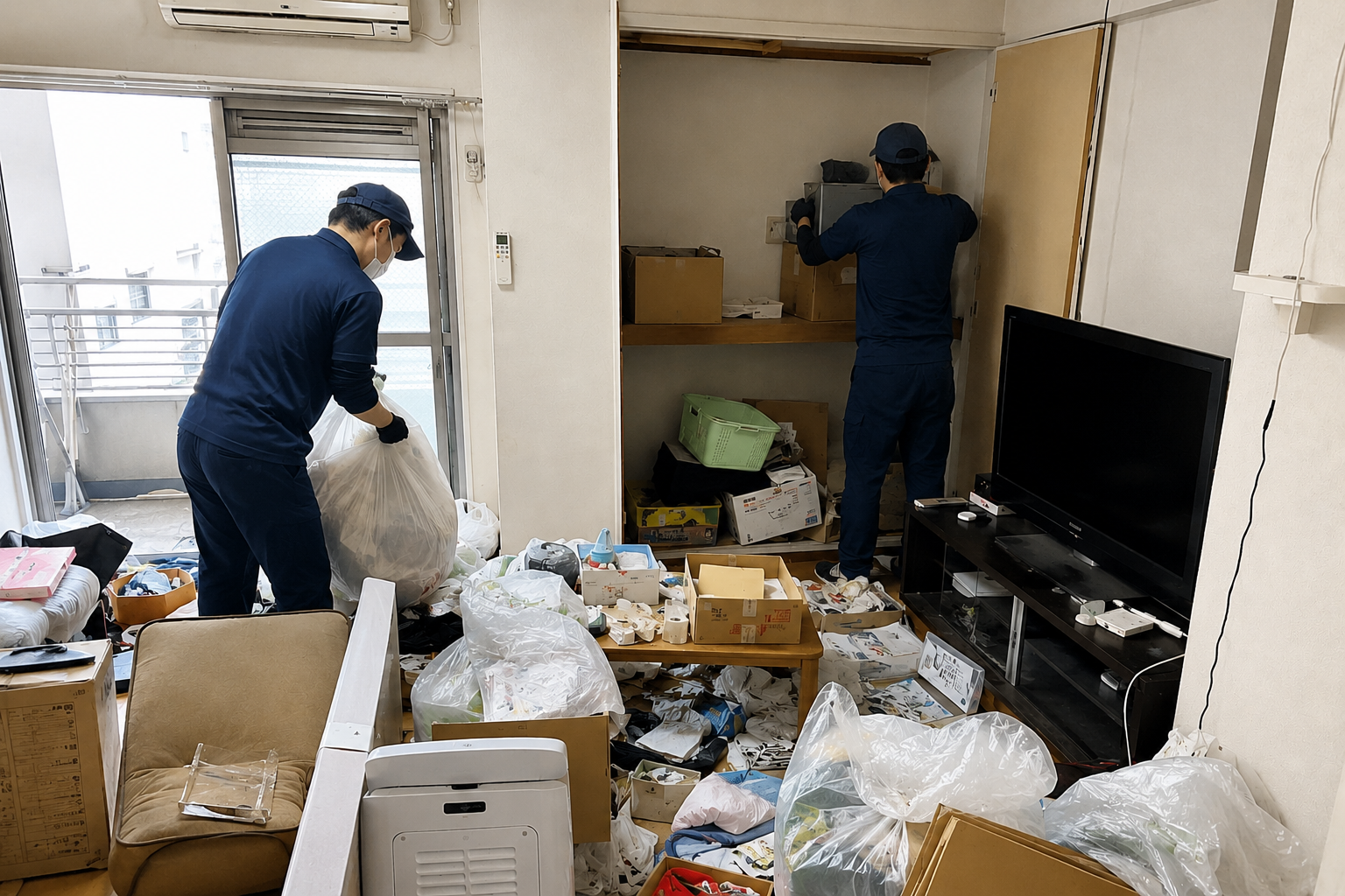 残置物撤去の費用相場|退去時のルール・業者の選び方を解説