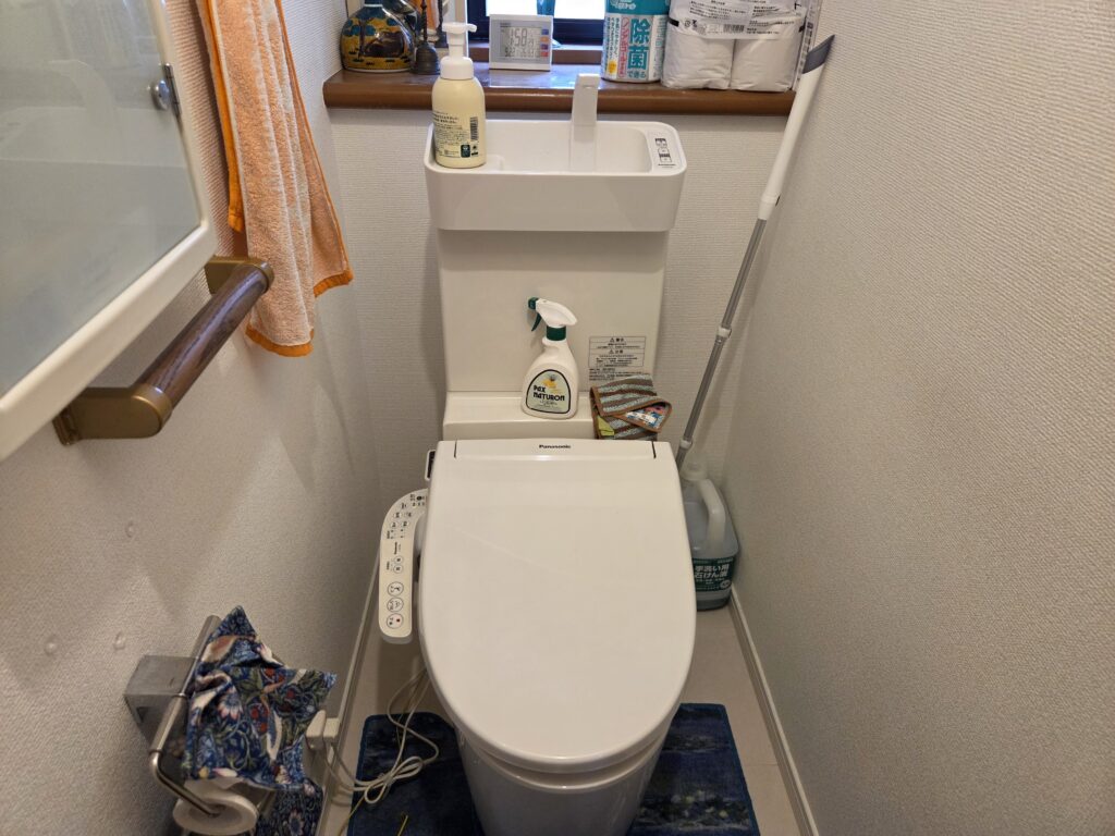 トイレ掃除は健康運だけではなく衛生管理にもつながる